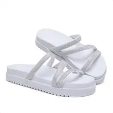 Papete Feminina Birken com Strass – Conforto e Brilho para o Dia a Dia