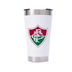 ..,/.ENVIO NO MESMO DIA Copo Térmica de Time/ FLUMINENSE../ Personalizado com tampa e abridor 473ml-PROMOÇÃOAQUI/COPOS..