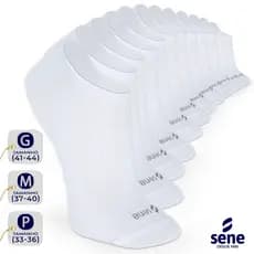 Kit Meia Soquete Sapatilha Unissex Masculino Feminino Meias Algodão Invisivel