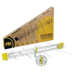 Antena Digital Externa  Full Hd Uhf Hdtv 16 Elementos Aluminio