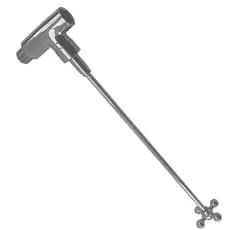 Registro Externo C/haste Chuveiro Ducha Banheiro Metal 30cm