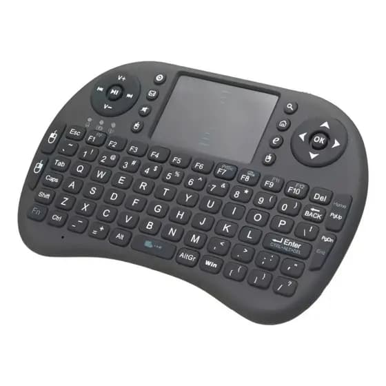 Mini Teclado Controle Sem Fio Para Smart Tv Tv Box Pc