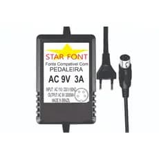Fonte AC 9V 3A Para Pedal Pedaleira Vox Valvetronix ToneLab