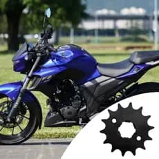 Pinhão pião fazer 150cc fz15 com 14 dentes 2015 2016 2017 2018 2019 2020 2021 2022 2023 2024.
