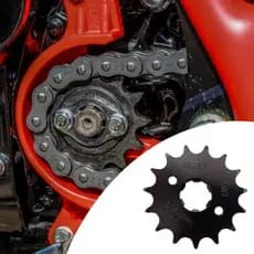 Pinhao para moto 15d Bros titan fan 125 150 160 15  cg 125 cg150 cg160 brod150 bros160 Pião Piao