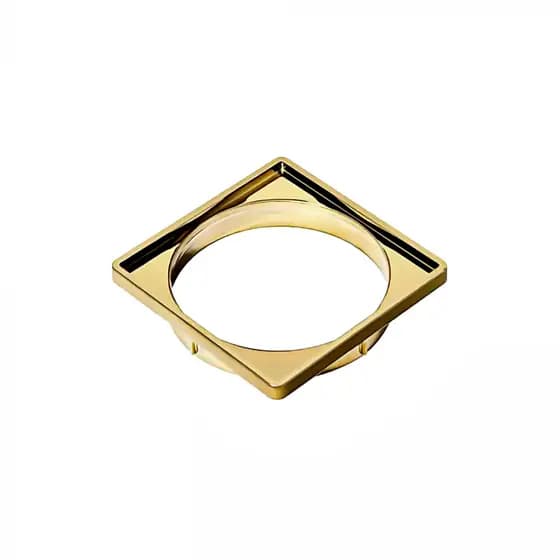 Porta Grelha 10x10cm Dourado