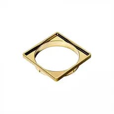Porta Grelha 10x10cm Dourado