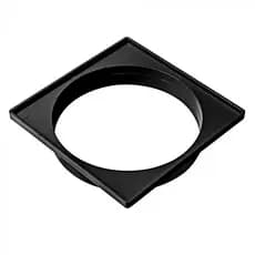 Porta Grelha 15x15cm Preto