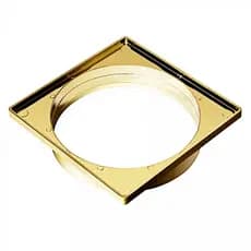 Porta Grelha 15x15cm Dourado