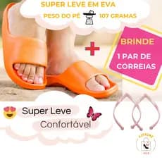 Chinelo Slide Nuvem EVA Anatômico Confortável Original Ortopédico Leve e Macio Oferta de Lançamento Unissex