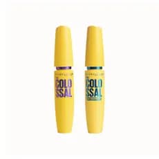 Kit Maybelline The Colossal - 1 Máscara de Cílios A Prova D'Água + 1 Máscara de Cílios Lavável
