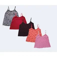 Kit 3 Blusa doll com Regulador Microfibra Confort Estampado Fresquinho Feminino
