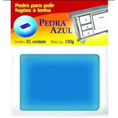 PEDRA PARA POLIR FOGAO 150G PEDRA AZUL