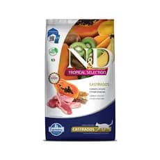 Raçao Nd Tropical Feline Castrado Cordeiro 400G