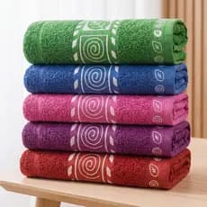 Kit Toalha de Banho Folha Banhão Conforto e Maciez Alta Absorção