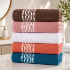 KIT Toalhas de Banho Jade Banhão 100% Algodão Alta Absorção