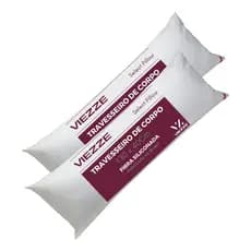 Kit 02 Travesseiros De Corpo Grande 130x40cm Select Conforto