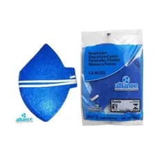 50x Máscaras Respiratória Pff2 Sem Válvula Equivalente N95 - ALIANCE/ALLTEC