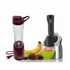 Yonanas Original: Máquina de Sorvete + Mixer 110v + 43 Receitas