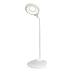 Luminária LED De Mesa Para Estudo Leitura Flexível Com USB Alsa Articulada Luz Branca