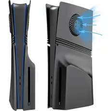Substituição de Painel Lateral com Ventilação para PS5 Pro - Preto
