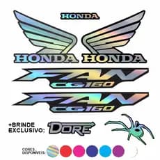 Kit Adesivos Holográficos Fan 2025/2026 Várias Cores