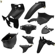 Kit carenagem interna completa pro tork compatível com biz 125 2011 a 2017