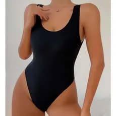 Maiô Costa Aberta Lindo e Confortavel Maiô 2 em 1 Maiô e Body