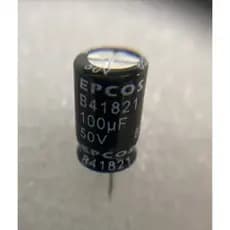Capacitor Eletrolítico 100uf X 50v - Kit Com 10 Peças