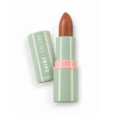 Batom Shine Colors Doce de Leite 3,7g Cor Intensa Brilho Cremoso Longa Duração e Hidratação