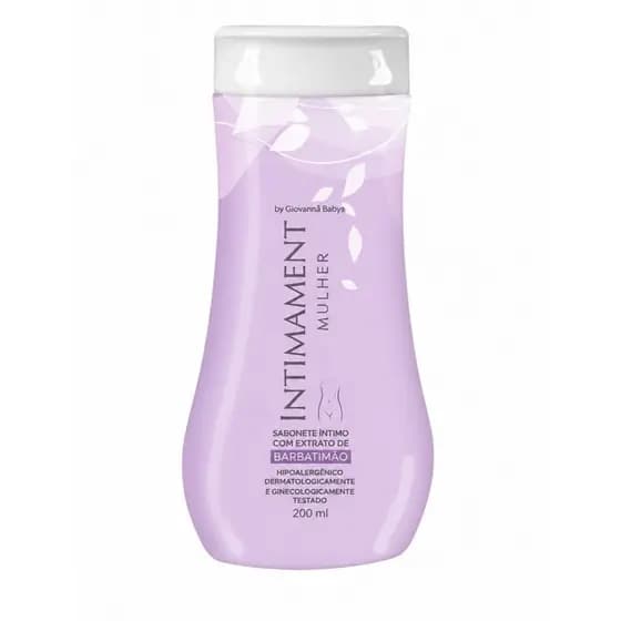 Sabonete Íntimo Feminino para Menopausa Intimament 200ml Hidratação pH Equilibrado e Uso Diário