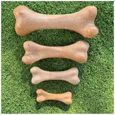 Brinquedo de Cachorro Pet Osso Mordedor Fibra De Coco Natural P/M/G Dura Pet's
