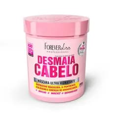 Máscara Desmaia Cabelo Forever Liss 950g Ultra Hidratação Anti Frizz Reduz Volume Brilho Intenso