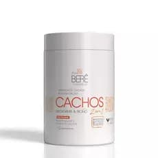 Ativador de Cachos Macadâmia e Rícino Bela Berê 1kg Nutrição Hidratante Anti Frizz Cachos Definidos