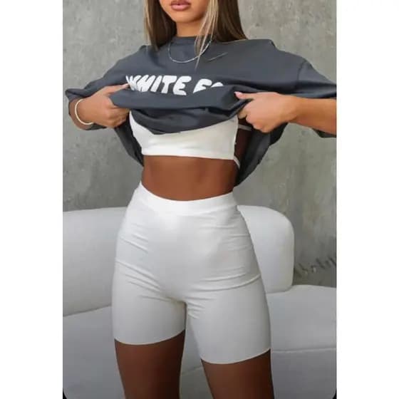 Short Anágua Proteção debaixo do vestido, debaixo da saia leve, liberdade conforto Look Piramide