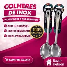 Colher Para Servir Arroz Grande Aço Inox Multiuso Utensilios de Cozinha Inox Restaurante Servir Mesa