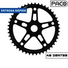 Coroa Engrenagem 46 dentes Presta Estrela 2,2mm PACO