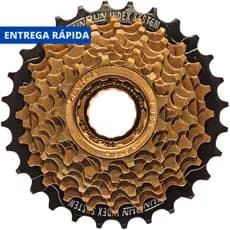 Catraca Roda Livre Index Rosca 8 Velocidades 13 / 28 dentes SunRun