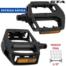 Pedal 1/2" rosca fina Nylon Plataforma PACO