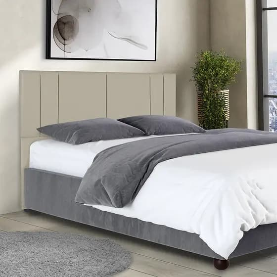 Cabeceira Estofada Cama Box Tulipa com Pé - Disponível em Vários Tamanhos