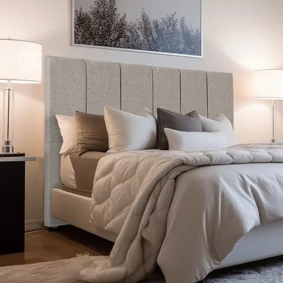 Cabeceira Cama Box com Pé Linha AA - Dubai