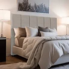 Cabeceira Cama Box com Pé Linha AA - Dubai