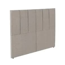 Cabeceira de Cama box com pé Dubai em Linho/ Courino ou Suede