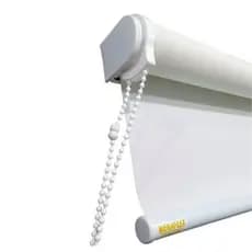 Cortina Persiana Rolon Rolo Tela Solar branco para portas e janelas de quarto sala cozinha sacada