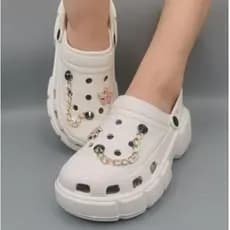 Chinelo Babuche Nuvem Sandália Antiderrapante Super Leve Em Eva Com Acessórios