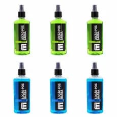KIT 6 LOÇÕES PÓS BARBA 3 LEMON + 3 MENTHOL