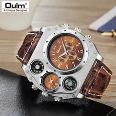 Novo Modelo De Relógio De Quartzo Homens Relógios Pulseira De Couro Moda Masculina Militar Pulso Masculino Relojes