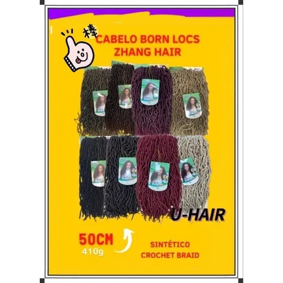 BORN LOCS 410G  Material sintético, super leve e macio ao toque