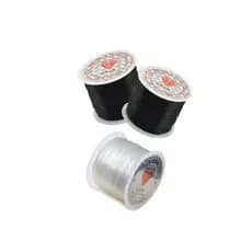 2UN Fio de Silicone para Mega Hair Aplique Alongamento 50 metros
