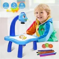 Mesa Projetor Desenho Infantil Mesinha De Desenho Projetora